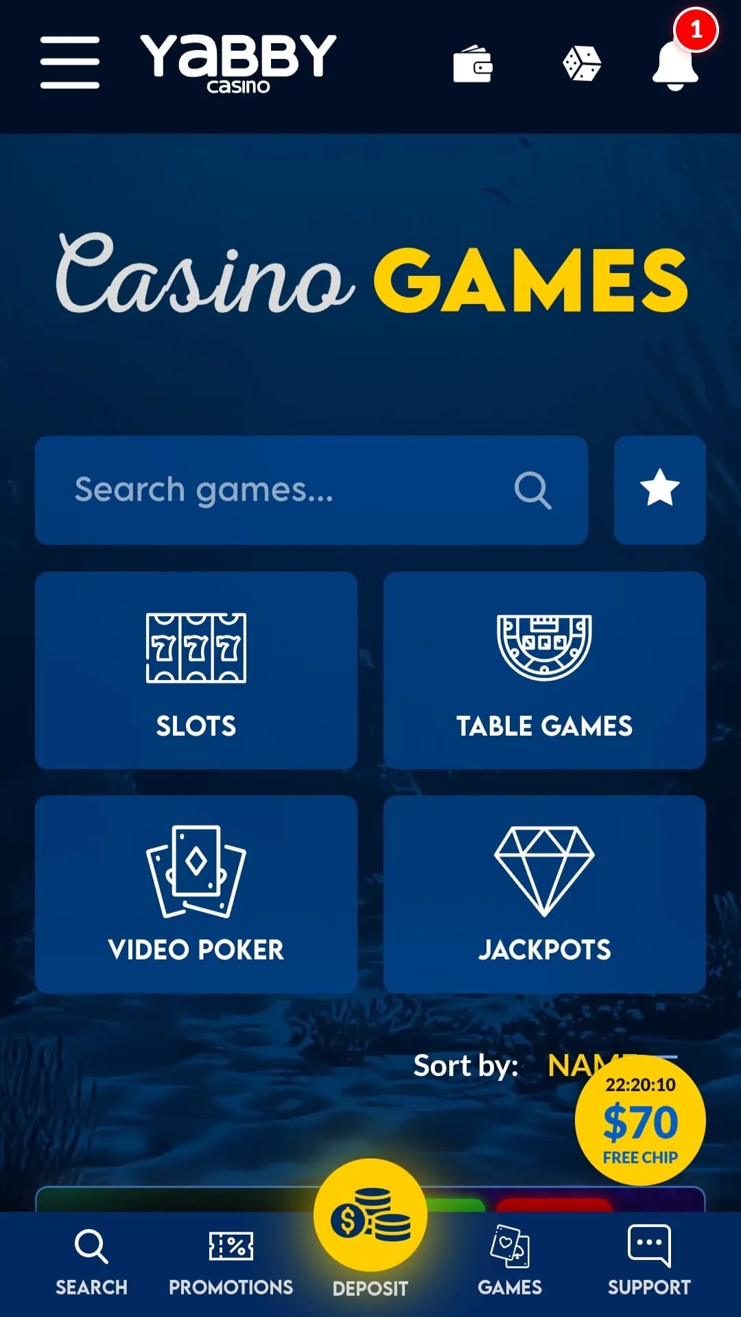 Yabby Casino Italia: divertimento garantito online